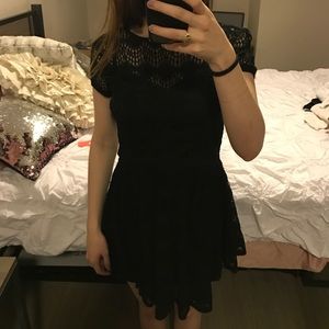 Kendall and Kylie Black Lace Dress